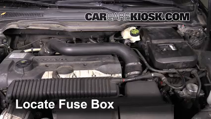 2008 volvo c70 fuse box location